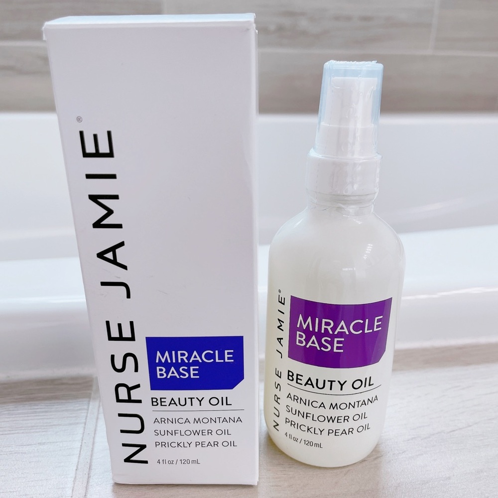 New Nurse Jamie Miracle Base Beauty Oil FULL SIZE